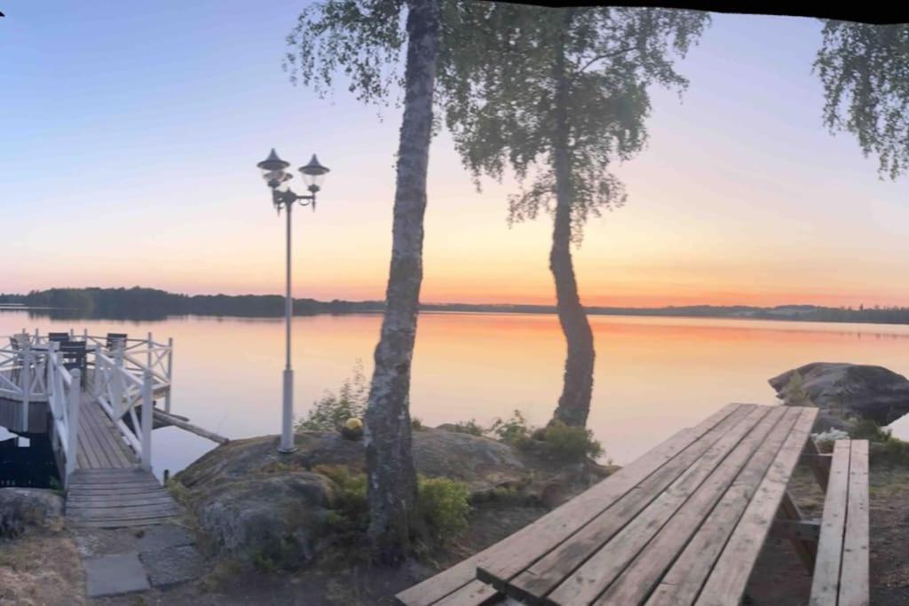 Talludden by the lake Årydssjön, Furuby Exteriör bild